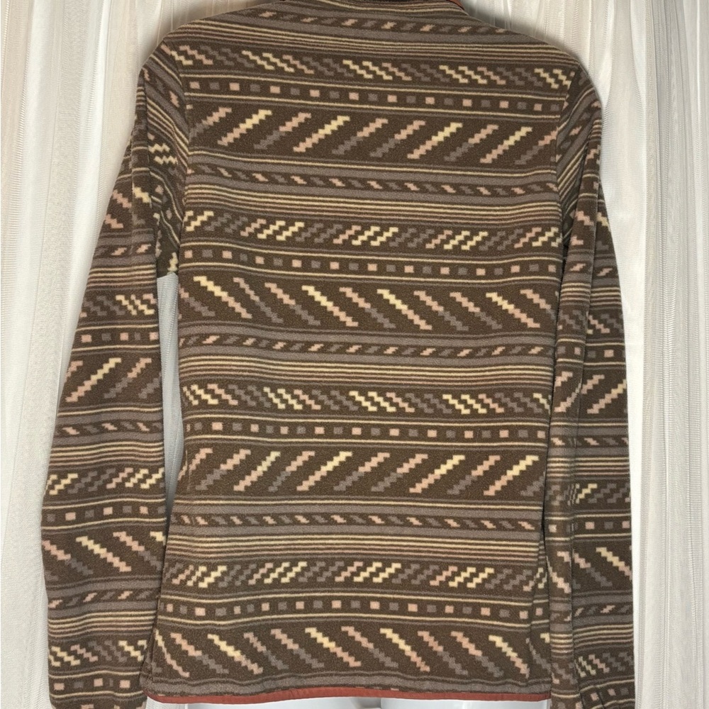 Patagonia Brown Patterned Woman’s Pullover - image 2